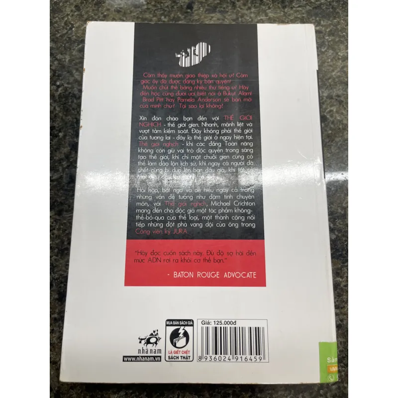 Thế giới nghịch Michael Crichton 707406