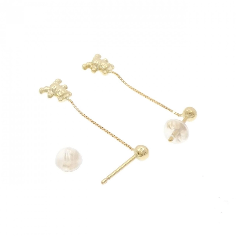 K18YG Bông tai Gấu - Hàng hiệu Chính hãng 866205