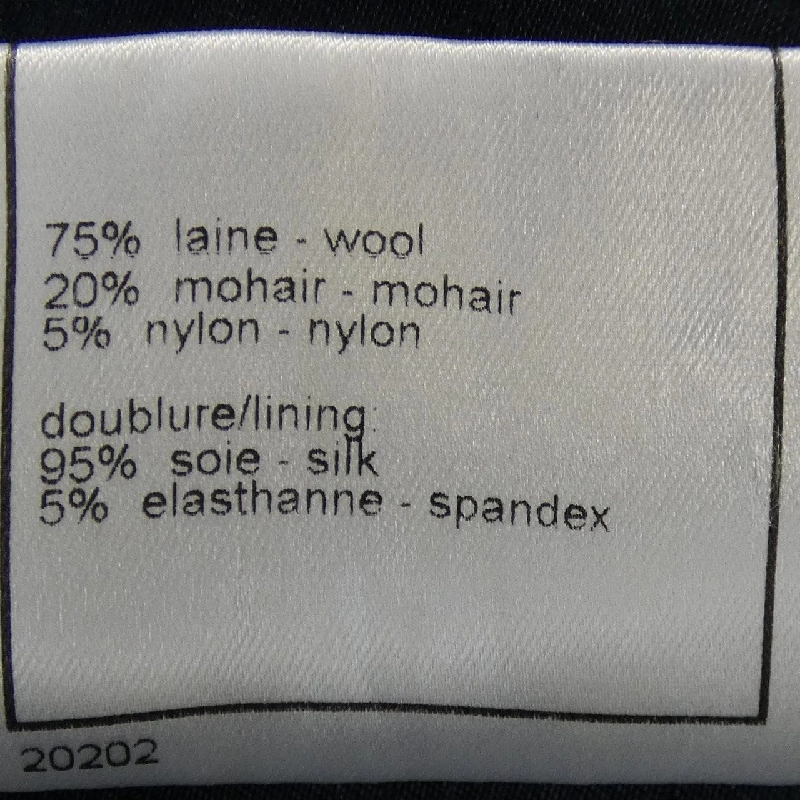 Jacket không cổ CHANEL P19972V11631 02A - Hàng hiệu Authentic 822179