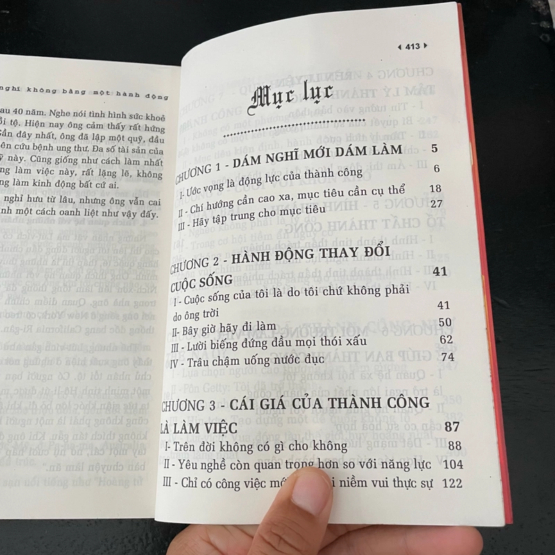 II Tựa sách: 10 Suy Nghĩ Không Bằng 1 Hành Động - Hoàng Văn Tuấn - 2016 463640