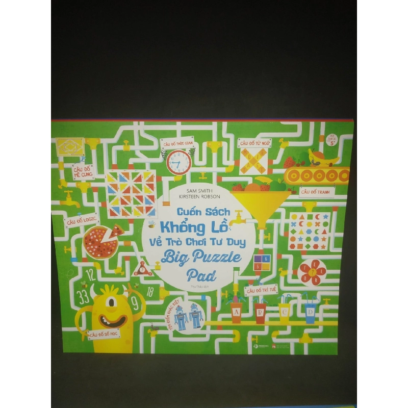 Bộ 4 cuốn Cuốn sách khổng lồ về trò chơi tư duy mới 100% HCM0903 911186