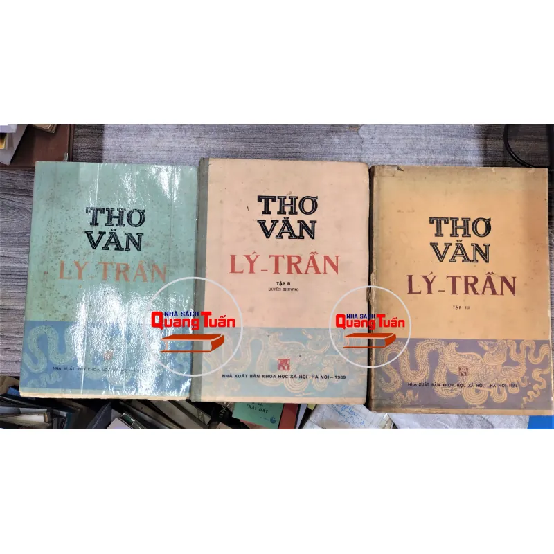 Sách: Thơ văn Lý Trần (Bộ 3 tập) - Chủ biên: Nguyễn Huệ Chi 732567