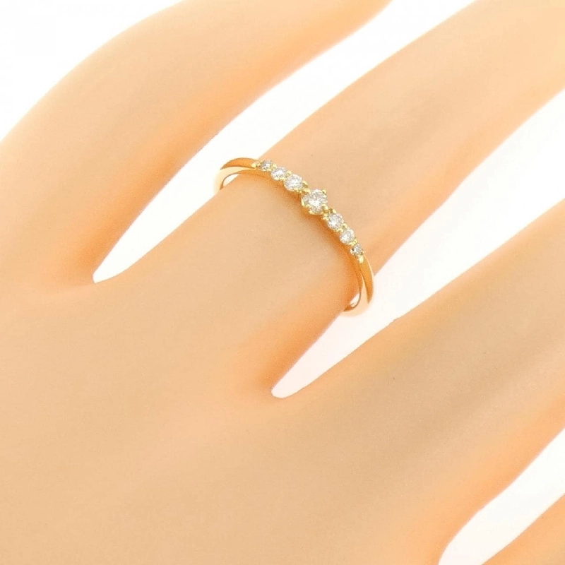 Nhẫn kim cương K18YG 0.10CT - Hàng hiệu Authentic 853432