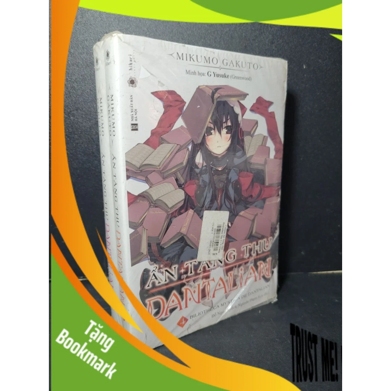 (TẶNG BOOKMARK) Combo ẩn tàng thư Dantalian tập 4+5 mới 95% còn seal, bẩn nhẹ Mikumo Gakuto RBK2205 VĂN HỌC 941843