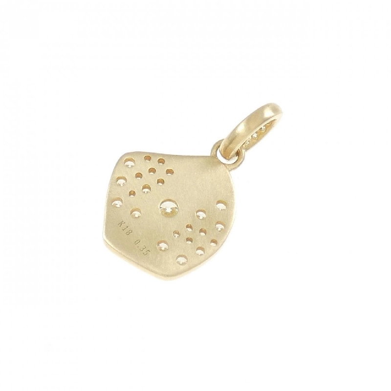 K18YG Kim cương Mặt dây chuyền 0.35CT - Hàng hiệu Chính hãng 866531