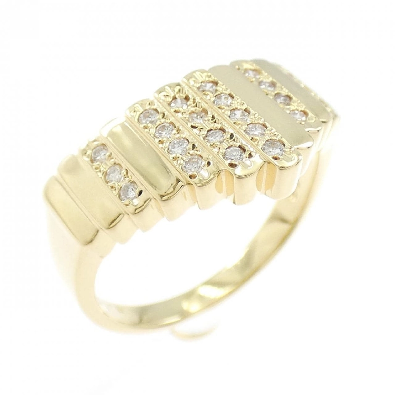 Nhẫn kim cương K18YG 0.15CT - Hàng hiệu Chính hãng 854990