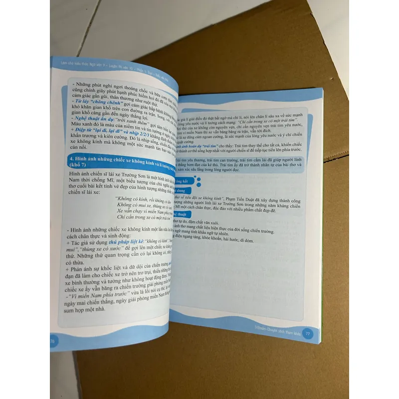 Làm chủ kiến thức ngữ văn 9 luyện thi vào lớp 10 557984