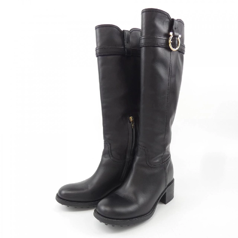 【Mã giảm giá】Giày boot SALVATORE FERRAGAMO 664244