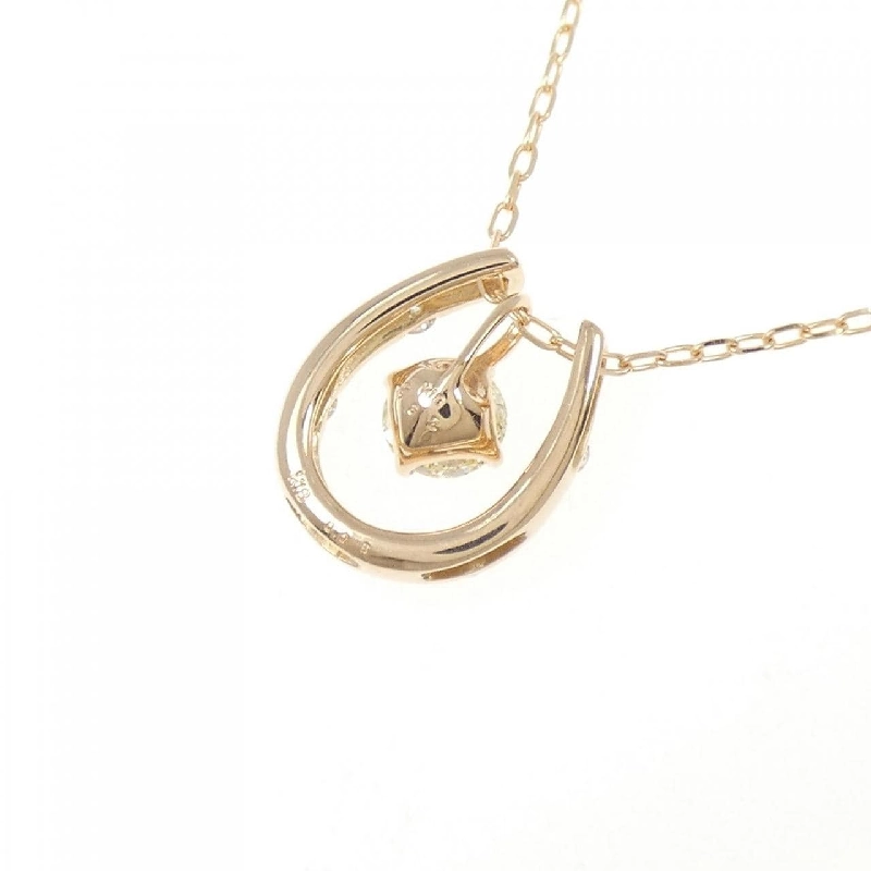 K18PG Dây chuyền kim cương 0.32CT - Hàng hiệu Chính hãng 860842