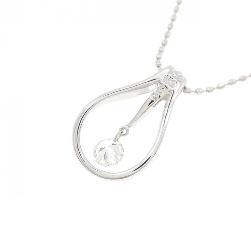 K18WG Dây chuyền kim cương 0.10CT - Hàng hiệu Chính hãng 862761