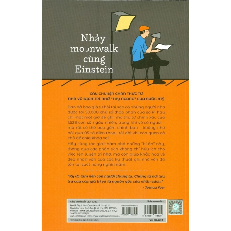 Nhảy Moonwalk Cùng Einstein - Joshua Foer 294101