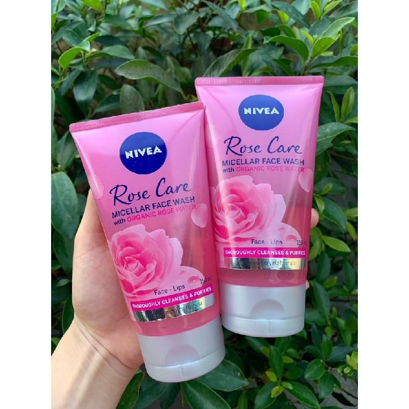 Sữa rửa mặt Nivea rose care 17616