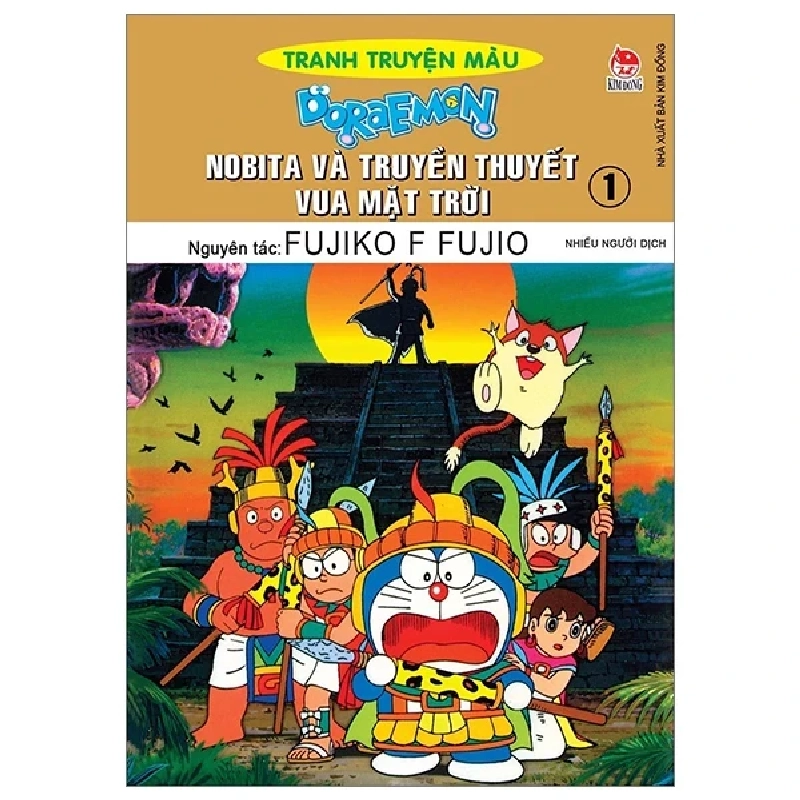 Doraemon - Tranh Truyện Màu - Nobita Và Truyền Thuyết Vua Mặt Trời - Tập 1 - Fujiko F Fujio (Mới 100%) Truyện tranh, NXB Kim Đồng - SÁCH ĐẠI HỌC 486075