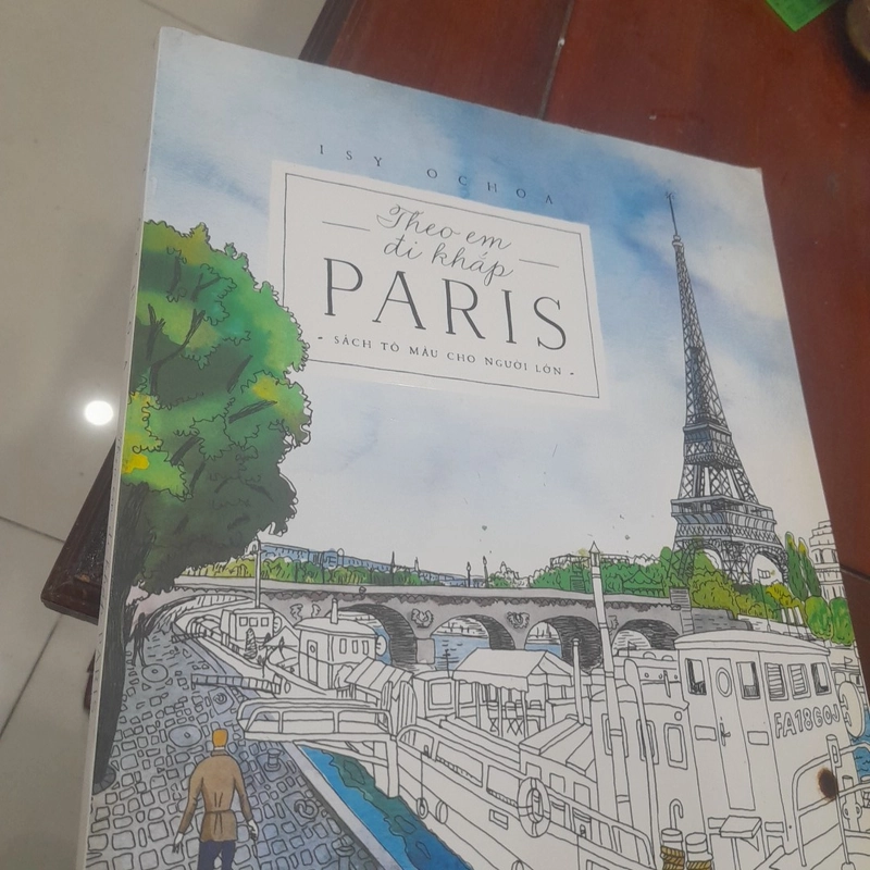 Theo em đi khắp PARIS - sách tô màu cho người lớn 475220