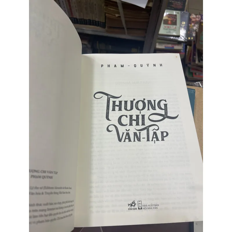 THƯỢNG CHI VĂN TẬP - PHẠM QUỲNH 936816