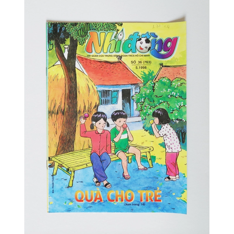 Báo Nhi đồng của TNCS Hồ Chí Minh xưa (Số 763 - Năm 1998) 14224