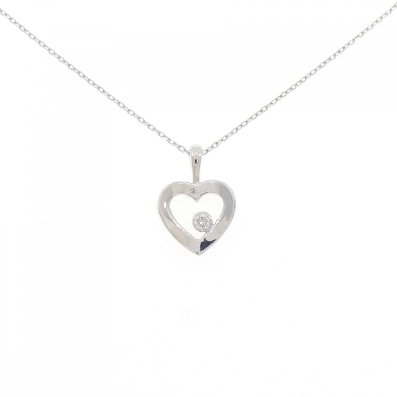 K10WG Dây chuyền kim cương hình trái tim 0.07CT - Hàng hiệu Chính hãng 859063