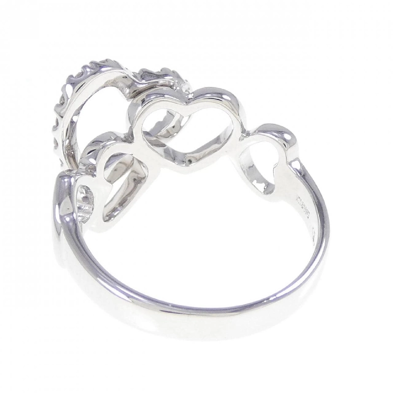 Nhẫn kim cương hình trái tim K18WG 0.30CT 667974