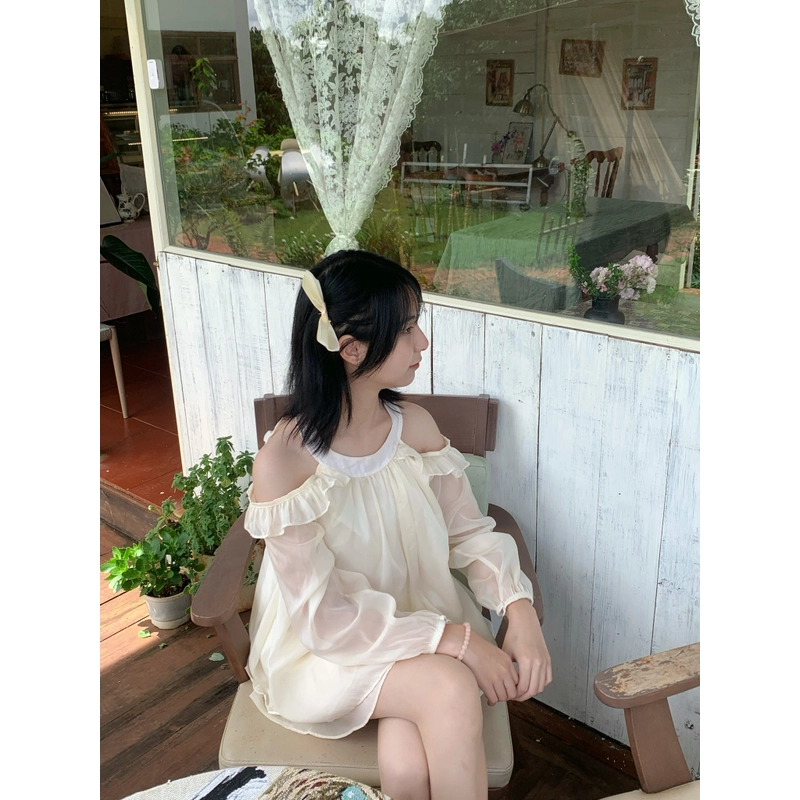 set váy màu be size S ( ảnh thật 100% ) 501621