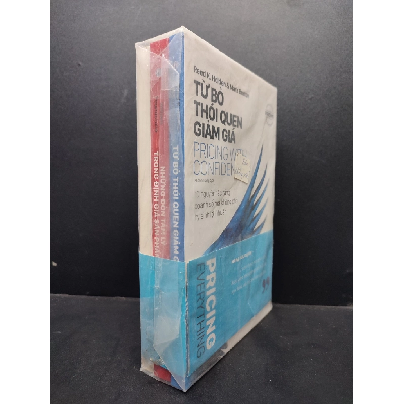 [PHIÊN CHỢ SÁCH CŨ] Bộ 3 Cuốn Định Giá Dựa Tên Giá Trị, Từ Bỏ Thói Quen Giảm Giá, Những Đòn Tâm Lý Trong Định Giá Sản Ph2303 422108
