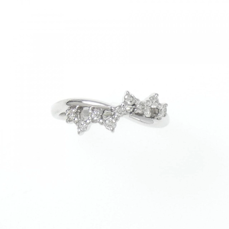 Nhẫn kim cương K18WG 0.18CT 671991