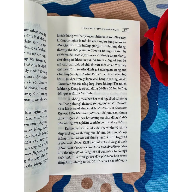 [Sách Tâm Lý Hành Vi] Nghịch Lý Của Sự Lựa Chọn - Barry Schwartz - Tốt 931644