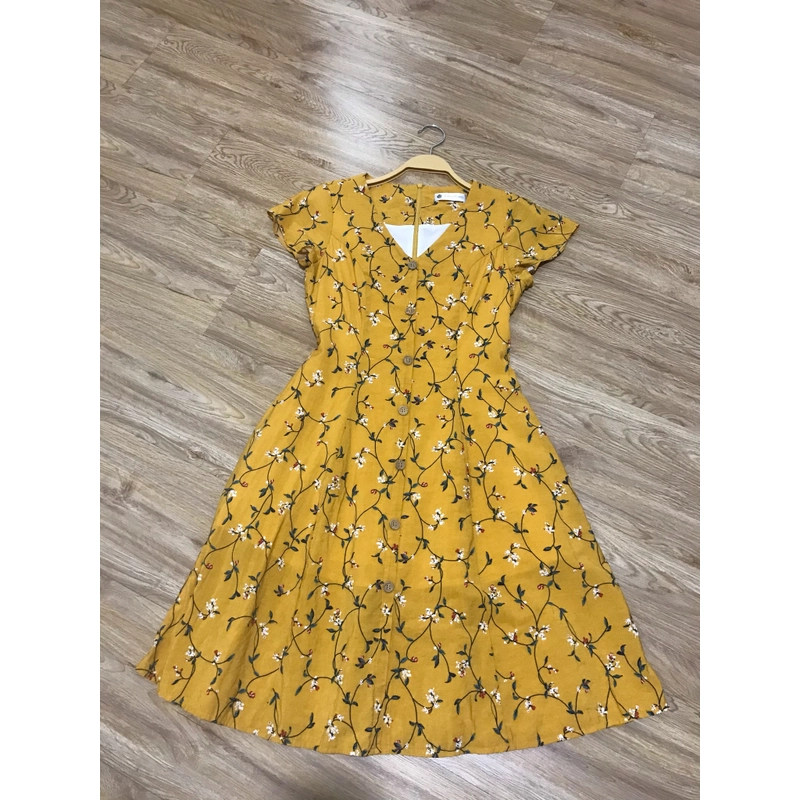 Đầm Adore Dress size S màu vàng đất 469602