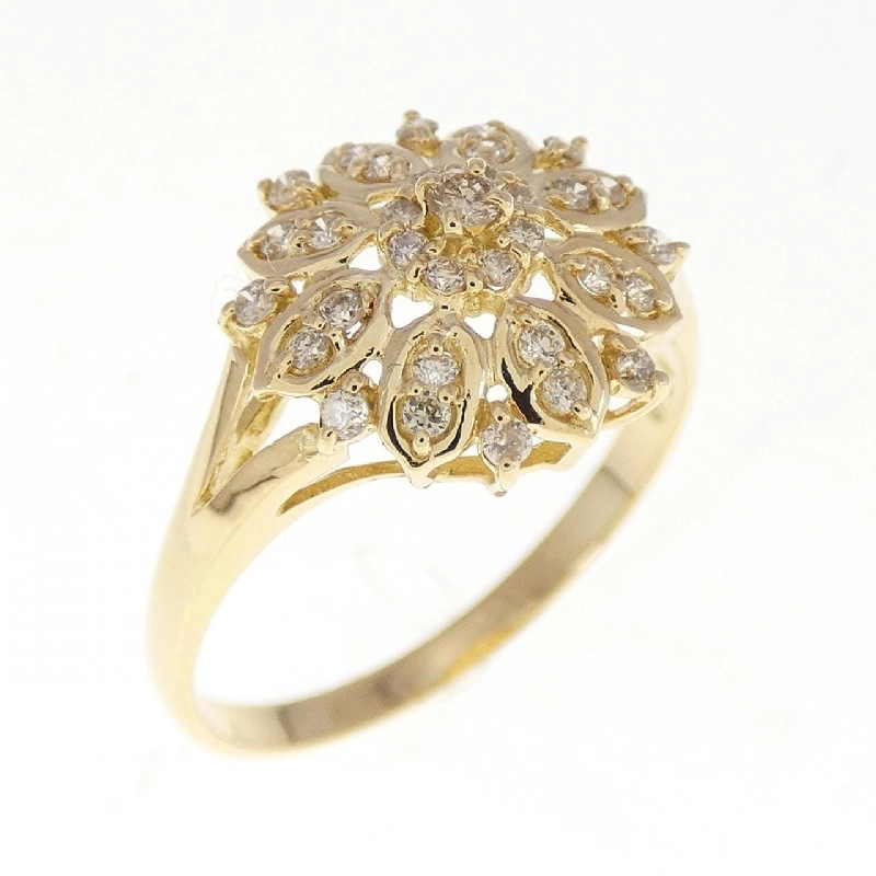 Nhẫn kim cương K18YG 0.20CT 673331