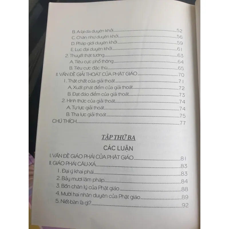 Sách Triết Học Phật Giáo- Nhà Xuất Bản Hồng Đức mới 90% 643320