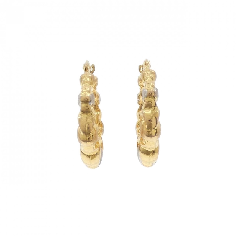 K18 Ba màu Heart Bông tai - Hàng hiệu Chính hãng 866093