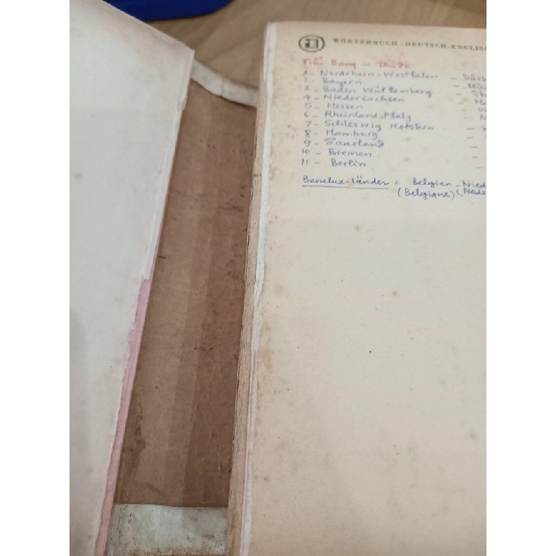 Worterbuch Deutsch-Englisch 553088