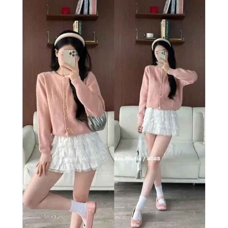 Áo len lông thỏ (hồng phấn) 785603