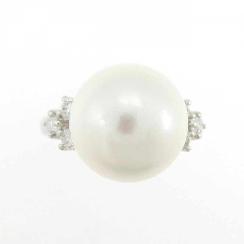 Nhẫn ngọc trai trắng PT900 12.8mm - Hàng hiệu Authentic 854323