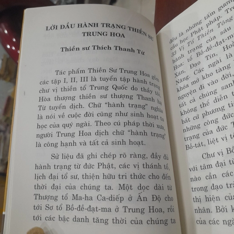 HÀNH TRẠNG THIỀN SƯ TRUNG HOA, tập 1 474718