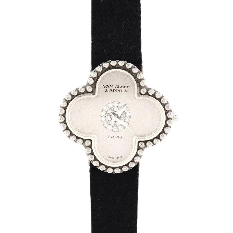 Vancleef & Arpels Alhambra WG Center Pavé 322974 WG Quartz - Hàng hiệu Authentic 876227