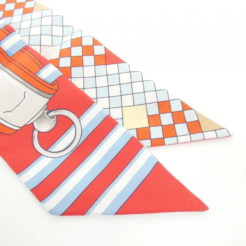 Khăn quàng cổ Hermes COLLIERS DE CHIENS REMIX Twilly 063154S 625274
