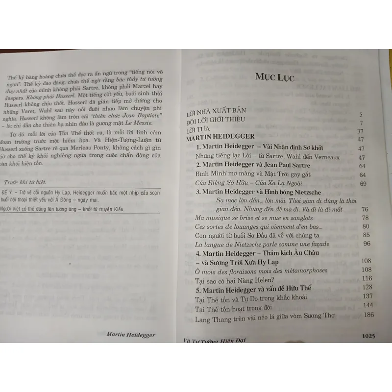 MARTIN HEIDEGGER & TƯ TƯỞNG HIỆN ĐẠI - BÙI GIÁNG 726810