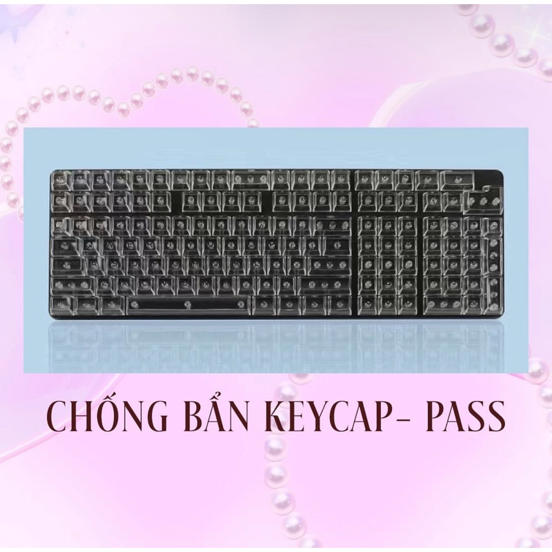 KEYCAP NHỰA TRONG SUỐT 383035