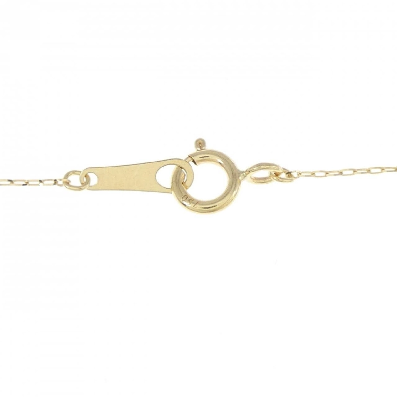 K18YG Móng ngựa Kim cương Dây chuyền 0.15CT - Hàng hiệu Chính hãng 862370