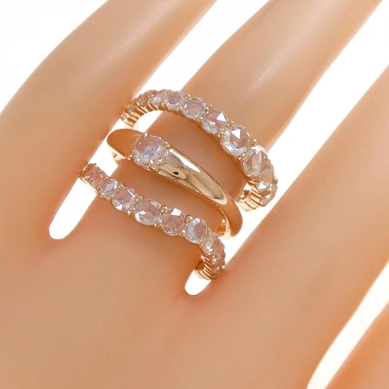 Nhẫn kim cương 750PG 667033