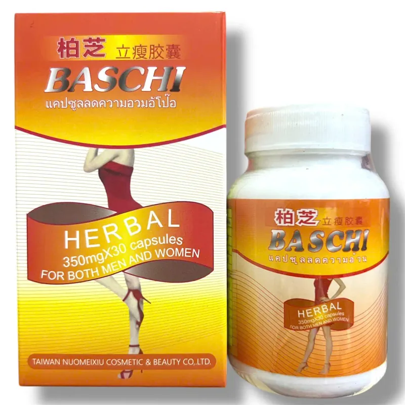 Viên uống giảm cân Baschi cam - Hộp 30 viên - Xuất xứ Thái Lan - Mã số 1553A 800910