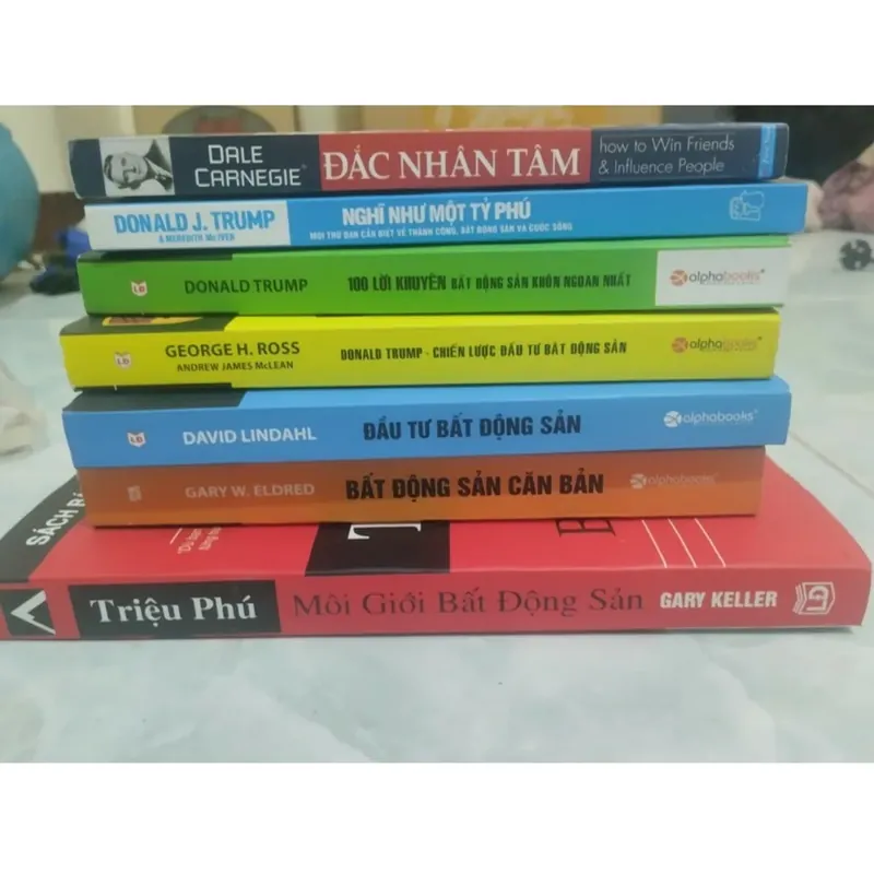 Bán sách COMBO đầu tư BDS như hình. Còn mới, giá thân thương cho người hữu duyên 722505