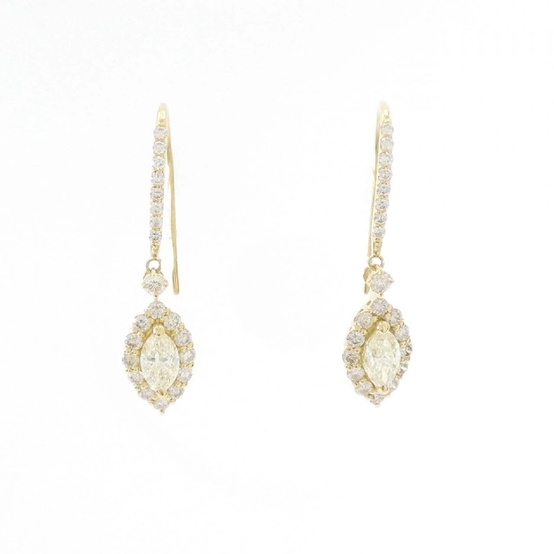 Bông tai kim cương K18YG 1.00CT - Hàng hiệu chính hãng 868661