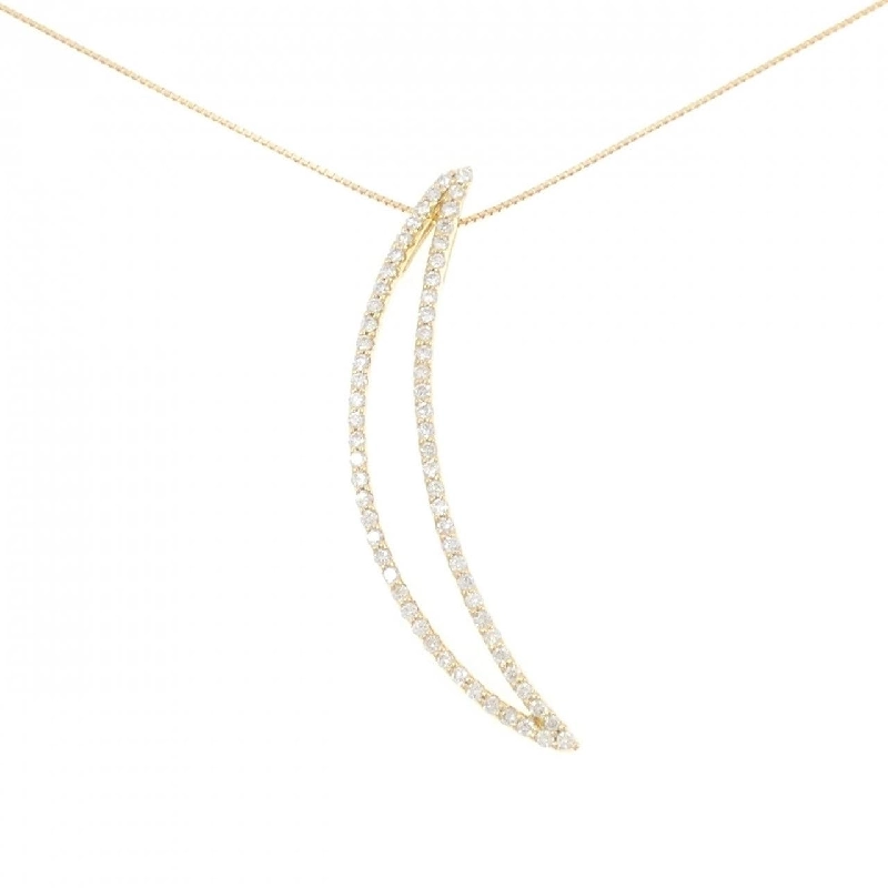 K18YG Dây chuyền kim cương 0.80CT - Hàng hiệu Chính hãng 860135