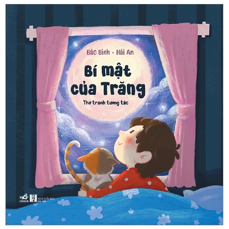Thơ Tranh Tương Tác - Bí Mật Của Trăng - Bảo Bình (Mới 100%) Truyện thiếu nhi, Nhã Nam - SÁCH ĐẠI HỌC 487579