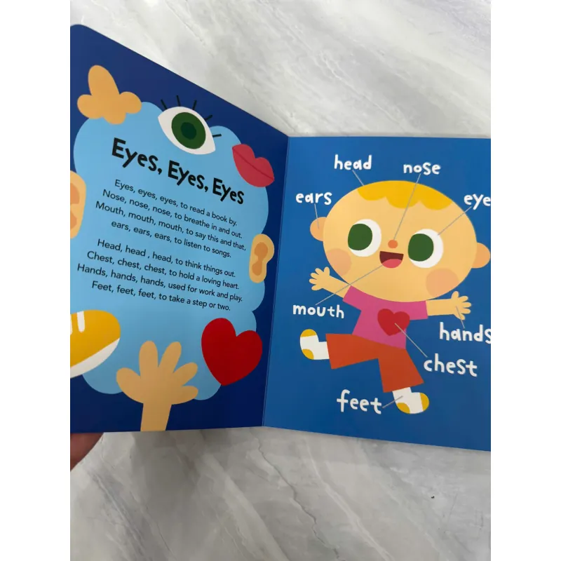 Sách nhạc tiếng anh super simple songs - Head Shoulders Knees & Toes gồm 10 bài hát 969862