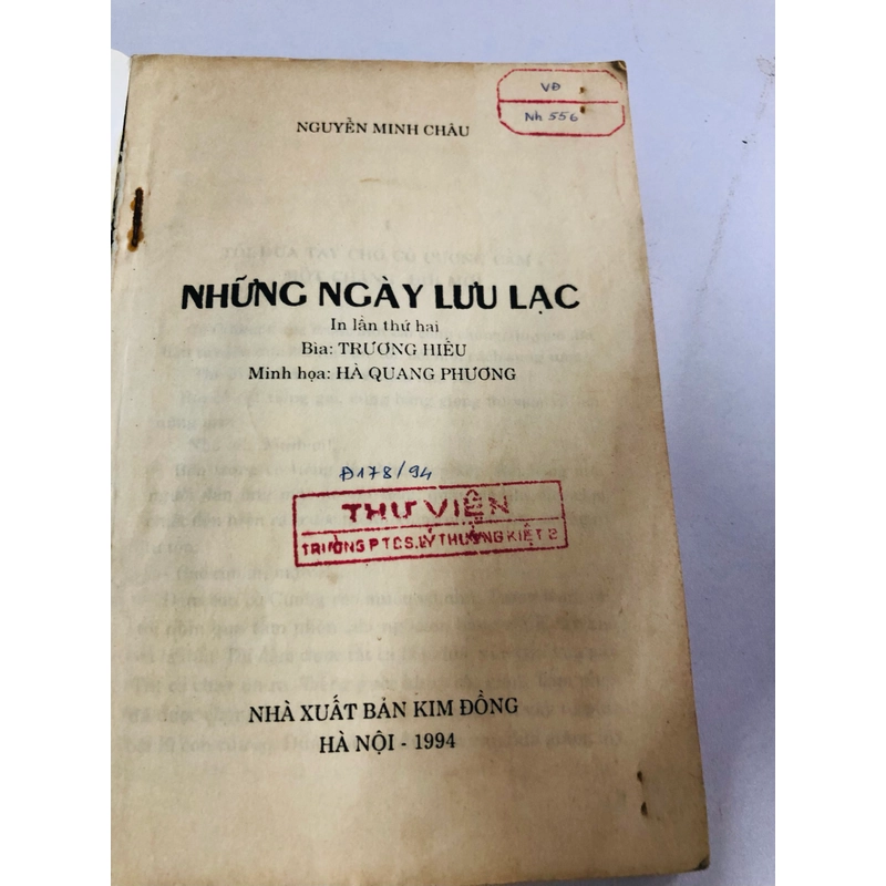 📚 SÁCH NXB KIM ĐỒNG 9x 📖 Những Ngày Lưu Lạc 545971
