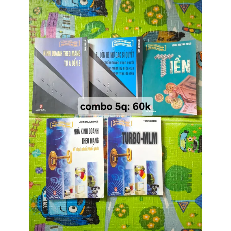 Combo 5 quyển thuộc "Tủ sách chuyên nghiệp kinh doanh theo mạng" 783973