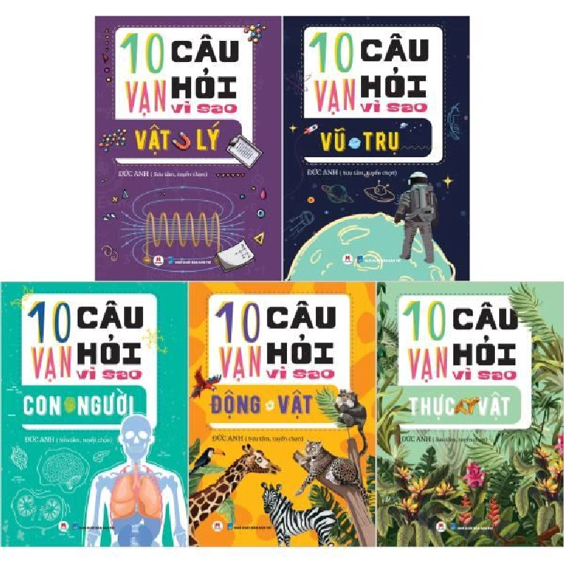 10 Vạn Câu Hỏi Vì Sao? (Bộ 5 Cuốn) - Đức Anh 287725