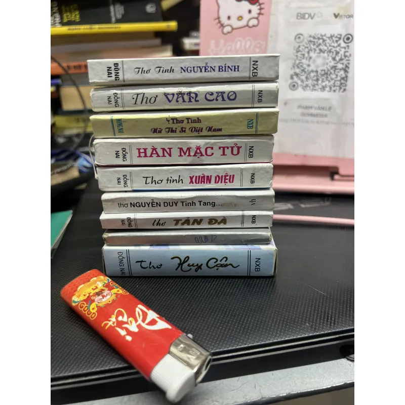 Combo 9 tập thơ việt nam khổ mini 1000633
